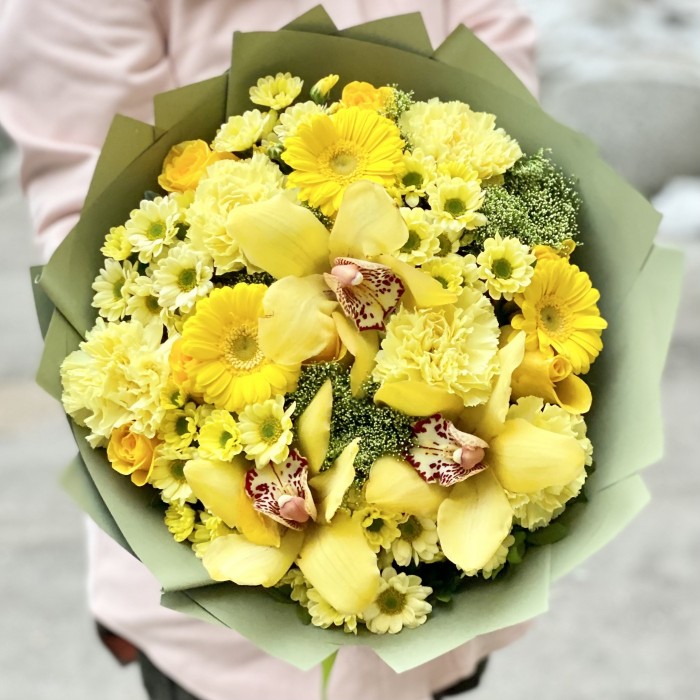 Букет Янтарный блеск