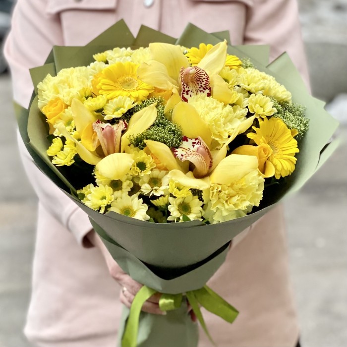 Букет Янтарный блеск