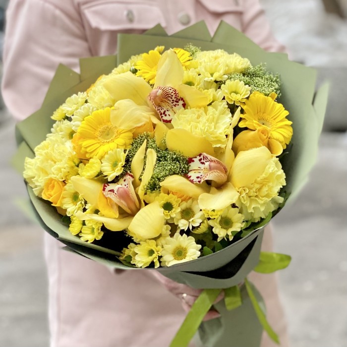 Букет Янтарный блеск