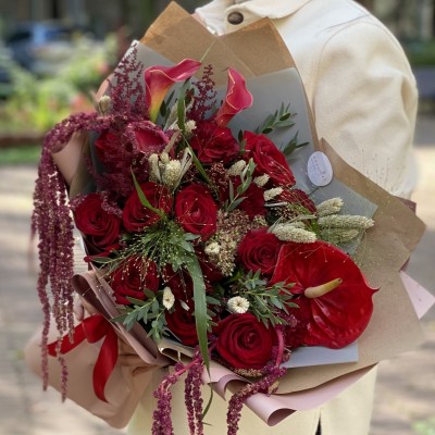 Букет Пылкое признание