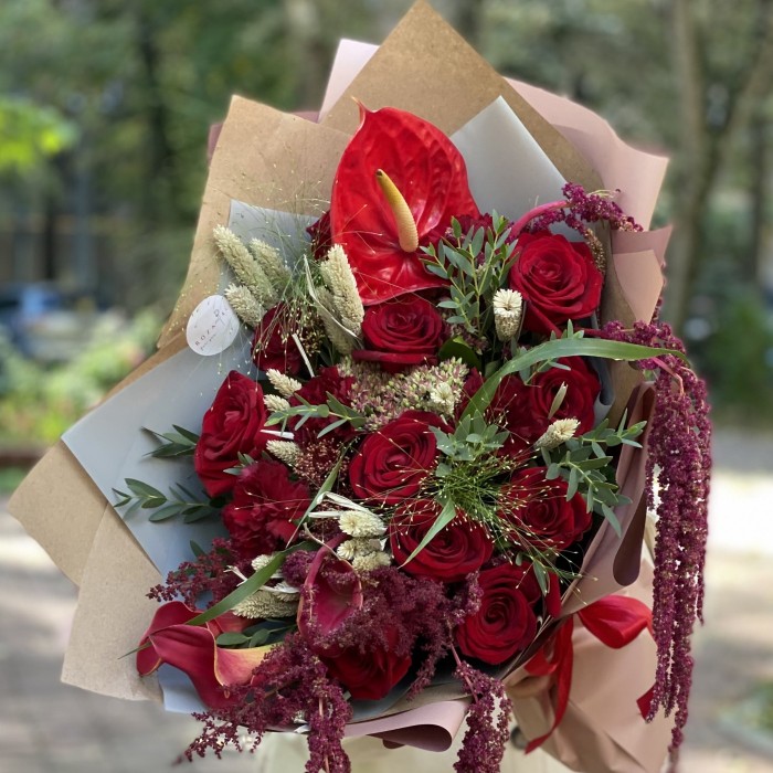 Букет Пылкое признание