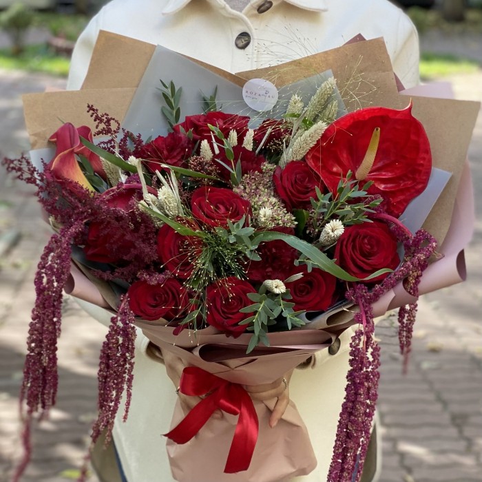 Букет Пылкое признание