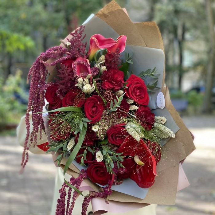 Букет Пылкое признание