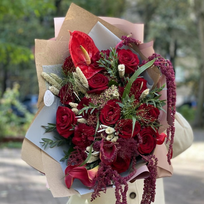 Букет Пылкое признание