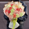 Букет 25 гвоздик микс