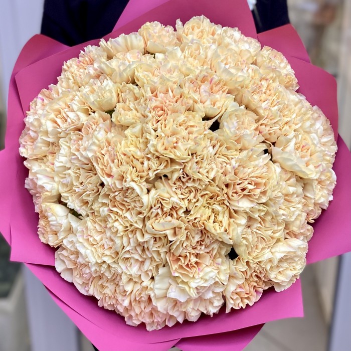 51 персиковая гвоздика