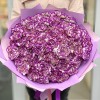 51 бело-фиолетовая гвоздика