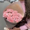 Букет из нежно-розовых гвоздик