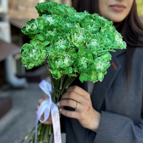 Гвоздика Грин Вайт Молли