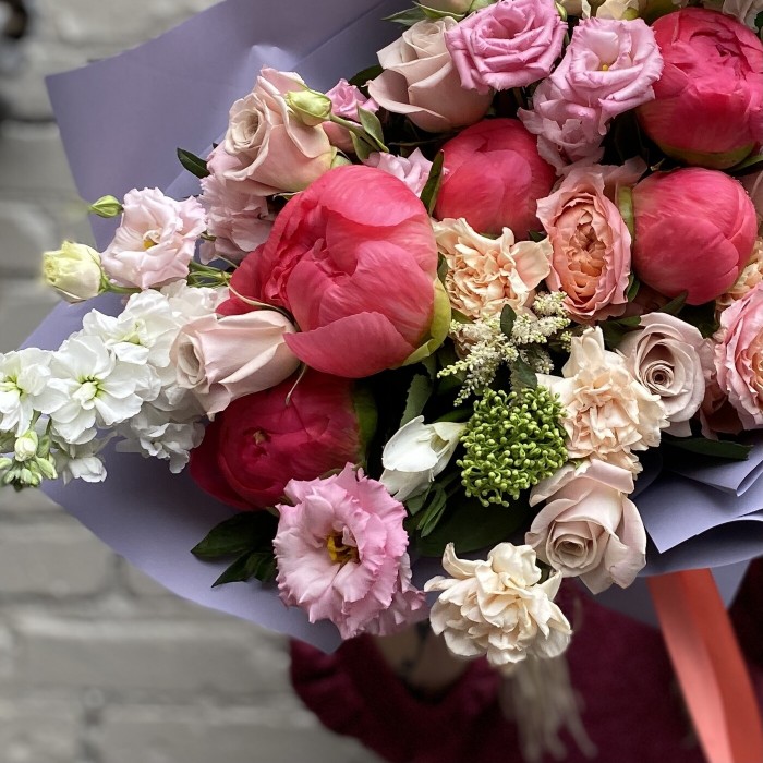 Авторский букет Коралловый риф