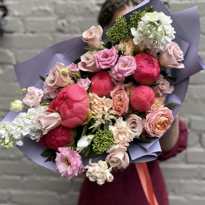 Авторский букет Коралловый риф