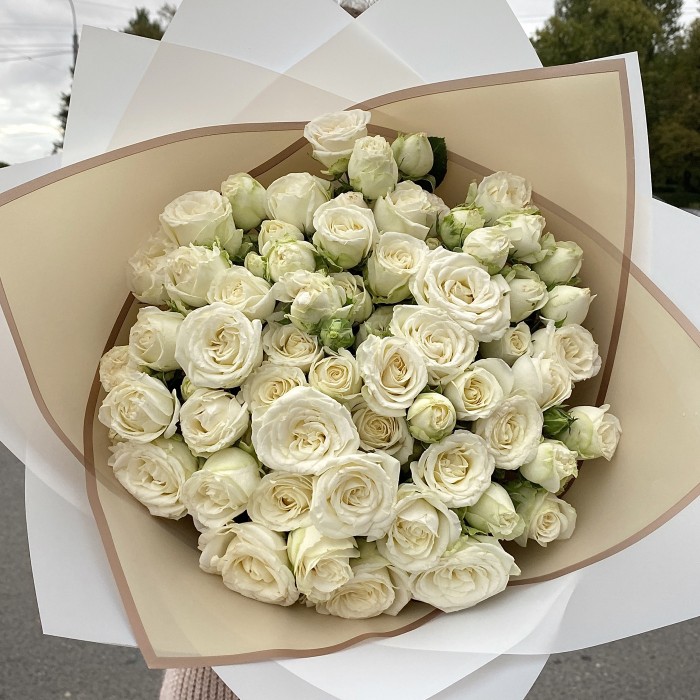 Букет из пионовидных роз Мисс Бомбастик