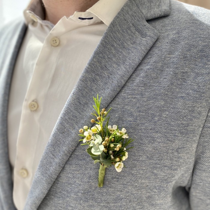 Букет невесты из пионов