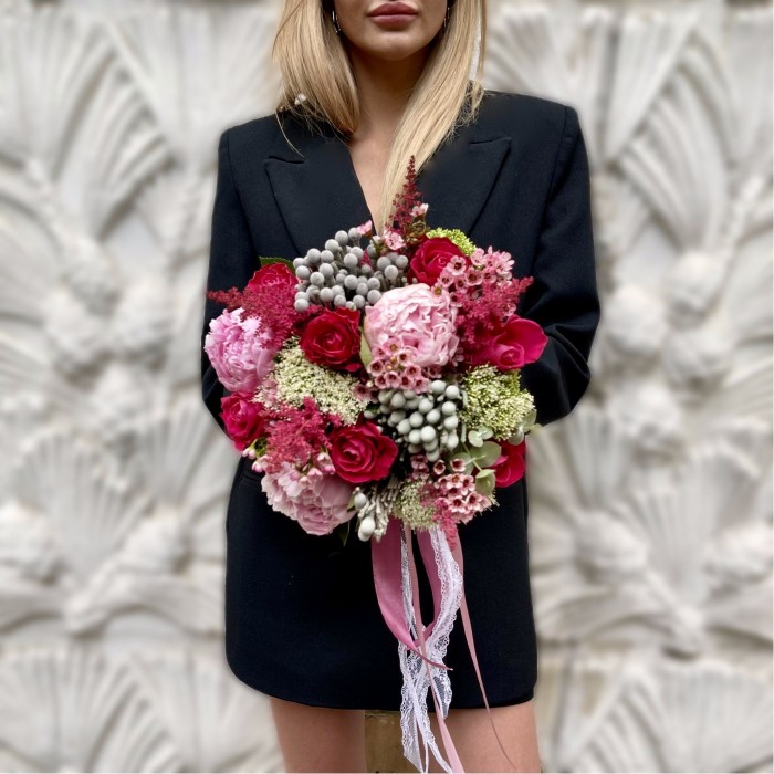 Букет невесты  Ягодный