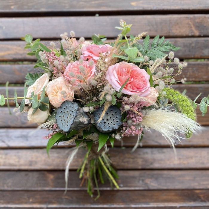 Букет невесты Бохо