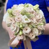 Букет невесты  с розами Обещание любви