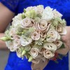 Букет невесты  с розами Обещание любви