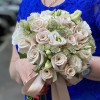 Букет невесты  с розами Обещание любви