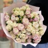 Дуэт кустовых роз Энджел Бомбастик и Роял Порцелина