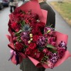 Букет Пламенное сердце