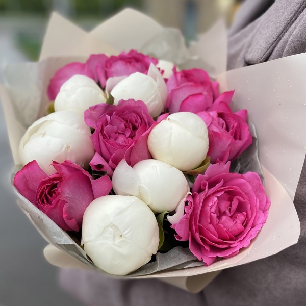 Букет Малиновый пломбир