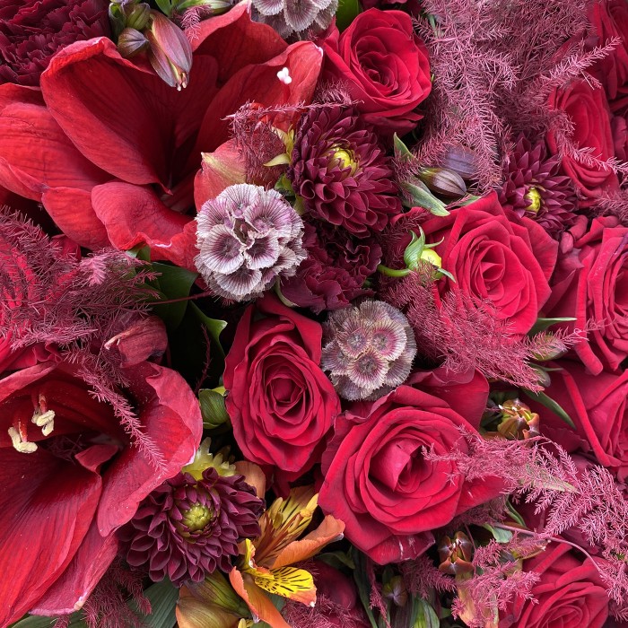 Букет Красный бархат