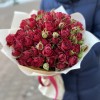 Букет из пионовидных роз Ред Лэйс (Red Lace)