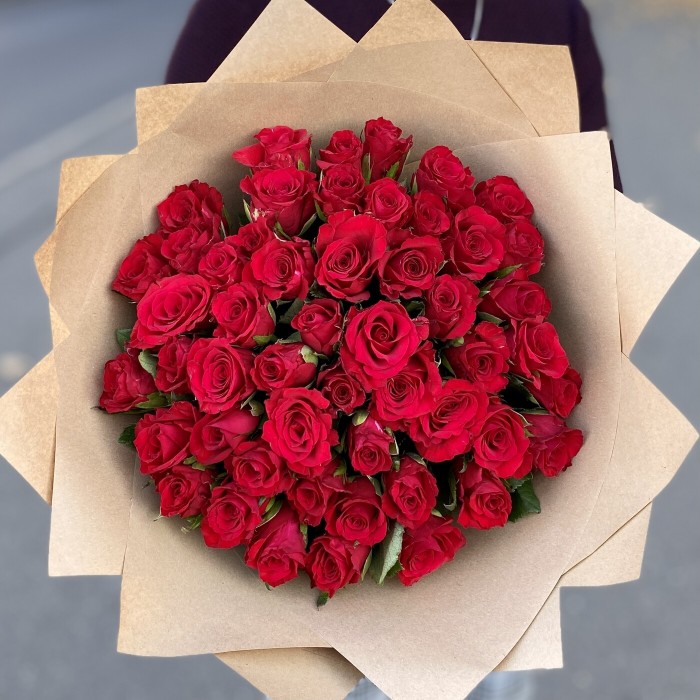 51 роза Ред Калипсо