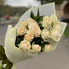 Комплимент из пионовидных роз Саммер-роз