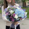 Букет Фрейя с гортензией