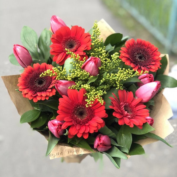 Букет Весенний день