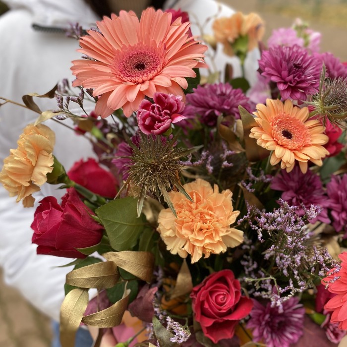 Композиция в тыкве - Радостная осень