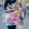 Авторский букет Прелесть с гортензией и маттиолой
