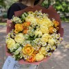 Букет с пионовидными розами Теплая дружба
