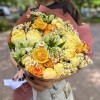 Букет с пионовидными розами Теплая дружба