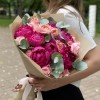 Букет с пионами Цветочное чудо