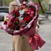 Авторский букет Признание с эустомой и розами