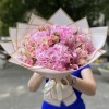 Букет с гортензией и лилией Яркое воспоминание