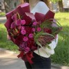 Букет Багровый этюд с каллами