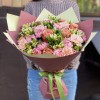 Букет Карамель с пионовидными розами