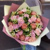 Букет Карамель с пионовидными розами