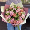 Букет Карамель с пионовидными розами