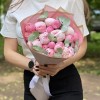 Букет Летний вечер с пионами