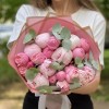 Букет Летний вечер с пионами