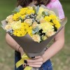 Букет Летняя феерия с хризантемами