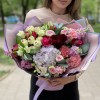Букет Мармелад с гортензией