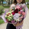 Букет Мармелад с гортензией