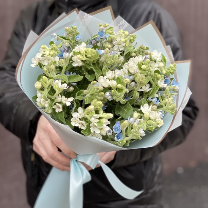 Букет из оксипеталума