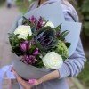 Букет с брассикой Осенний бриз