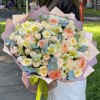 Букет с пионовидными розами Волшебный момент